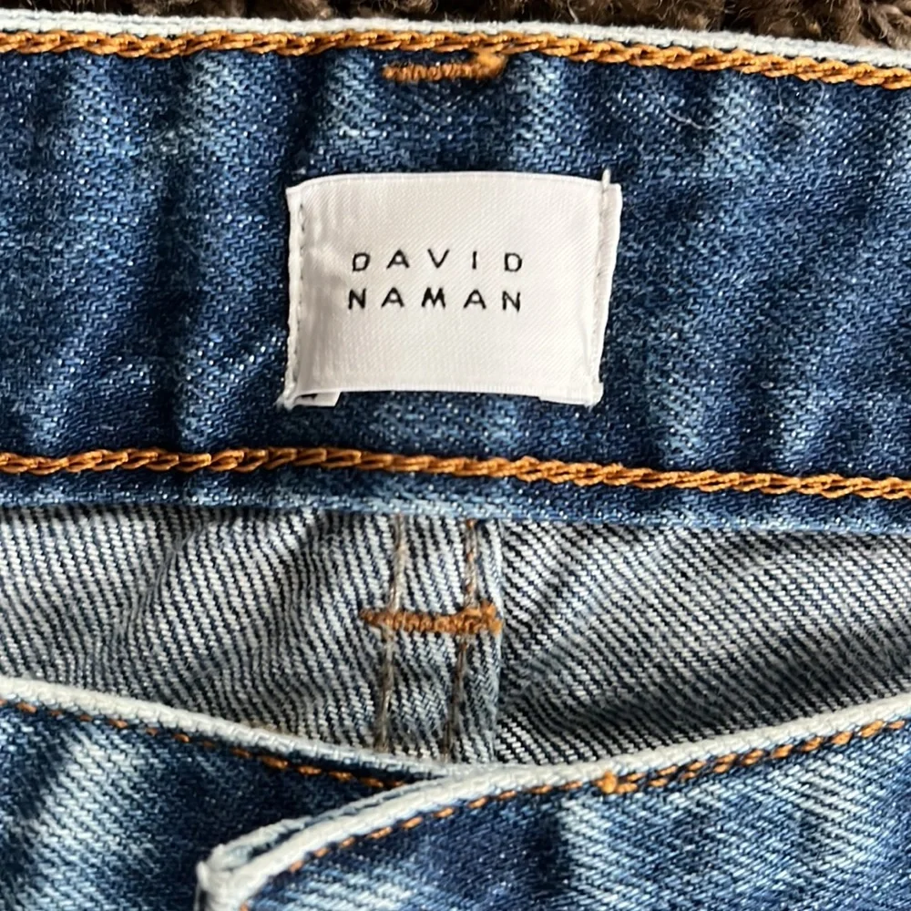 David Naman tapered leg cotton jeans - Picture 2 of 8